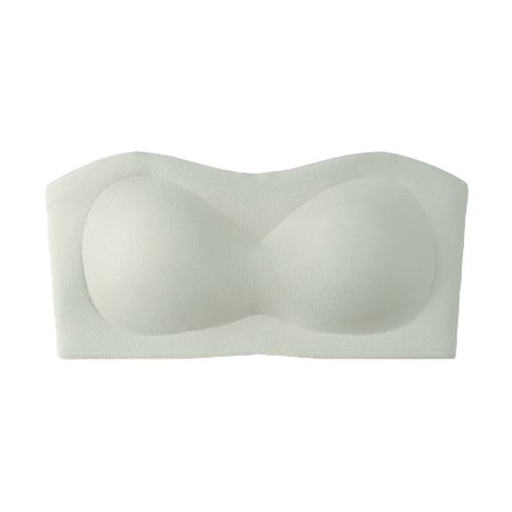 Ayfxijin Bras for Women,Women's Solid Color Strapless Bra With Comfortable No Sagging Everyday Bras