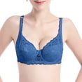 thumbnail image 1 of Ayfxijin Everyday Bras,Women's Steel Ring Gathering Bra Underwear Daily Bra, 1 of 9
