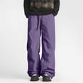 thumbnail image 1 of Ayfxijin Men's Hiking Pants Outdoor Sunscreen Solid Color Elastic Waist Drawstring Pants, 1 of 8