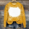 thumbnail image 1 of Ayfxijin Pullover Sweaters for Women,Women's Casual Round Neck Printed Pullover Long Sleeved Top, 1 of 3