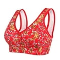 thumbnail image 1 of Ayfxijin Strapless Bras for Women,Woman Oversized Strapless Bra With Cotton Style Front Buckle Underwear, 1 of 5