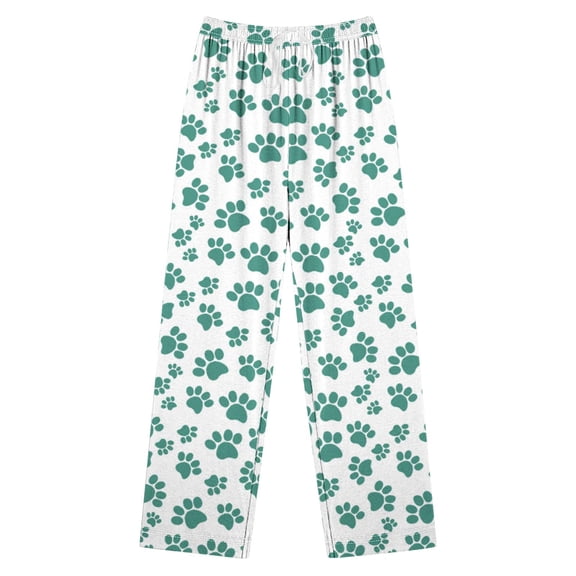 Ayfxijin Women's Pajama Pants Home Print Pajamas Daily Home Clothes Long Pants