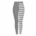thumbnail image 1 of Ayfxijin Women's Pants Striped Print Leggings Sports Fitness Pants Fitting Tight Peach Hip Yoga Stretch Pants, 1 of 9