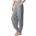 thumbnail image 1 of Ayfxijin Women's Yoga&nbsp;Pants Loose High Waist Pants Workout Out Casual Trousers Yoga Gym Pants, 1 of 5