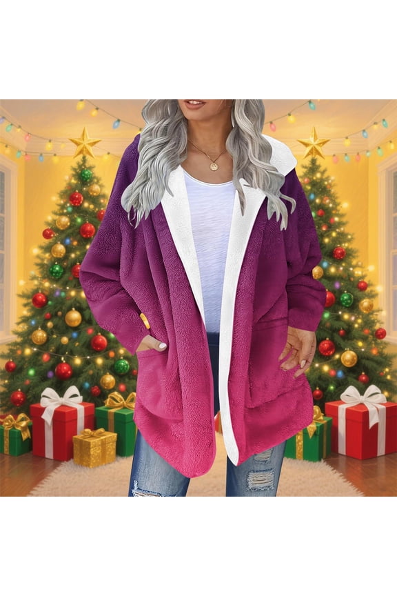 Wool Coats for Women,Women's Fashionable Printed Warm Pullover Shoulder Down Jacket Long Sleeved Top