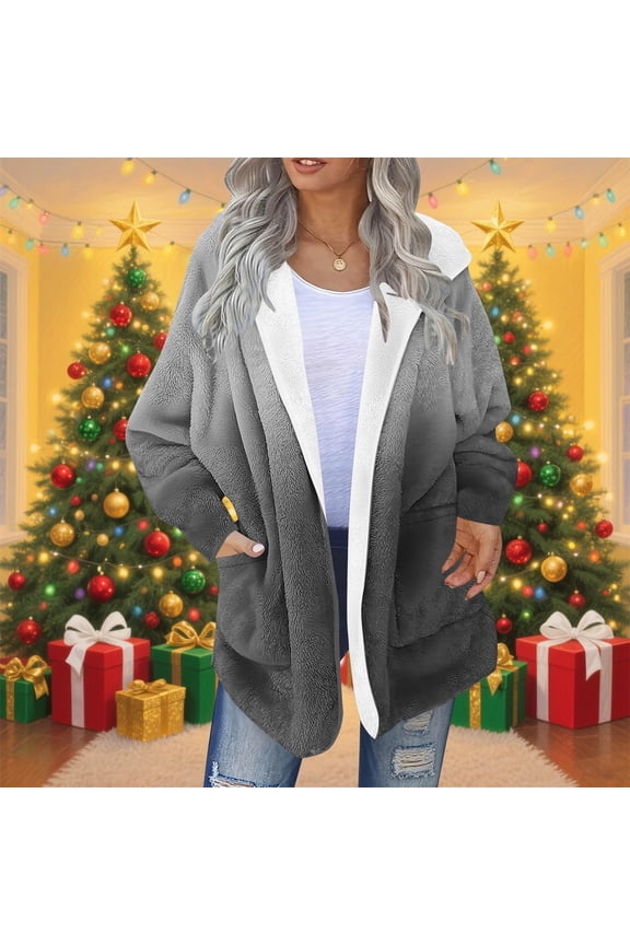 Wool Coats for Women,Women's Fashionable Printed Warm Pullover Shoulder Down Jacket Long Sleeved Top