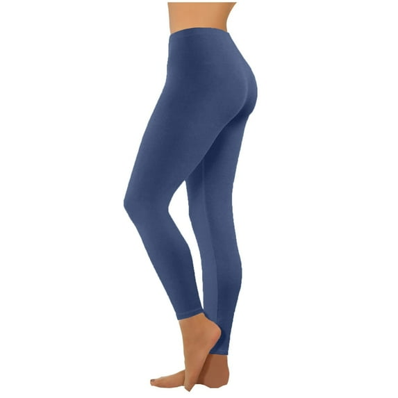Ayfxijin Yoga Pants Women,Casual Women Yoga Pants Solid Span Ladies High Waist Wide Leg Trousers Yoga Pants Full Pants