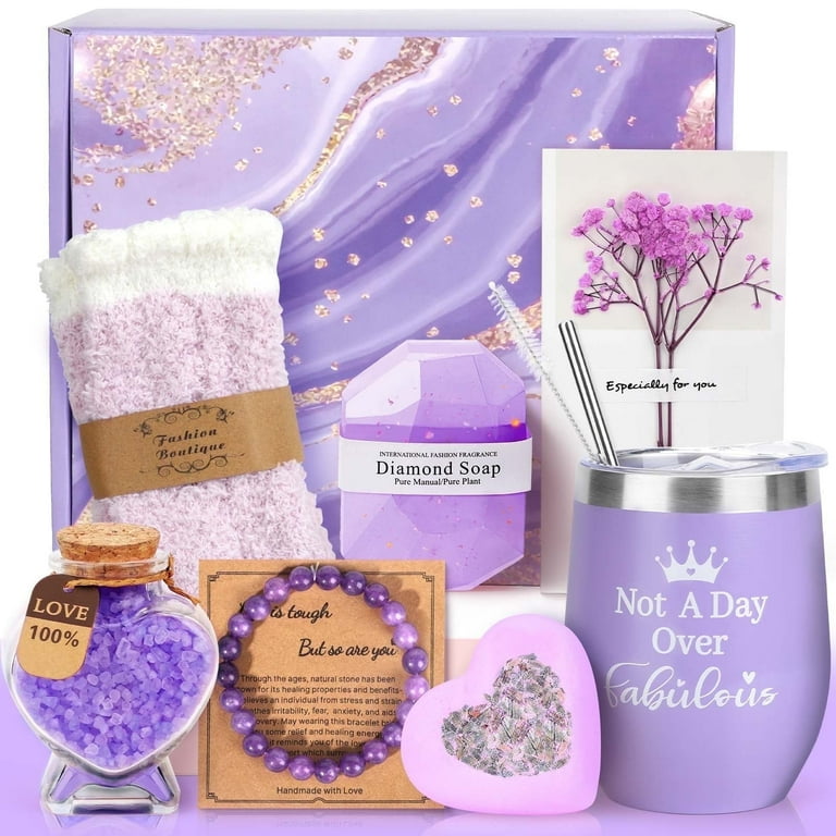 Purple Birthday Gift Basket Purple Gifts For Female Ayieyill 10