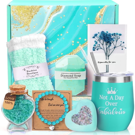 Ayieyill Mothers Day Gifts Baskets, Holiday Gifts for Mom Women, 10 Pack, Green