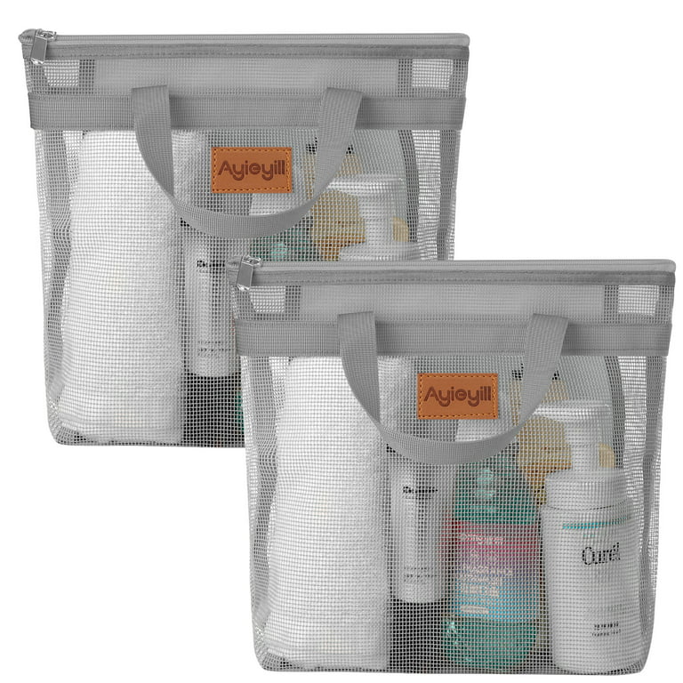 Portable Shower Basket, Plastic Shower Storage Handbag With Handle, Bathroom  Transparent Fashion Shower Basket Is Very Suitable For Dormitory, Camping