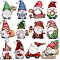 thumbnail image 1 of Ayieyill 24 Pieces Christmas Wooden Ornaments, Christmas Tree Ornaments Wood Hanging Decor for Christmas Tree Decoration Party Supplies, 1 of 8