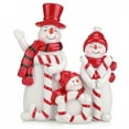 thumbnail image 1 of Ayieyill Snowman Christmas Decorations Indoor Tabletop Christmas Decor Snowman Christmas Holiday Gift, 1 of 7