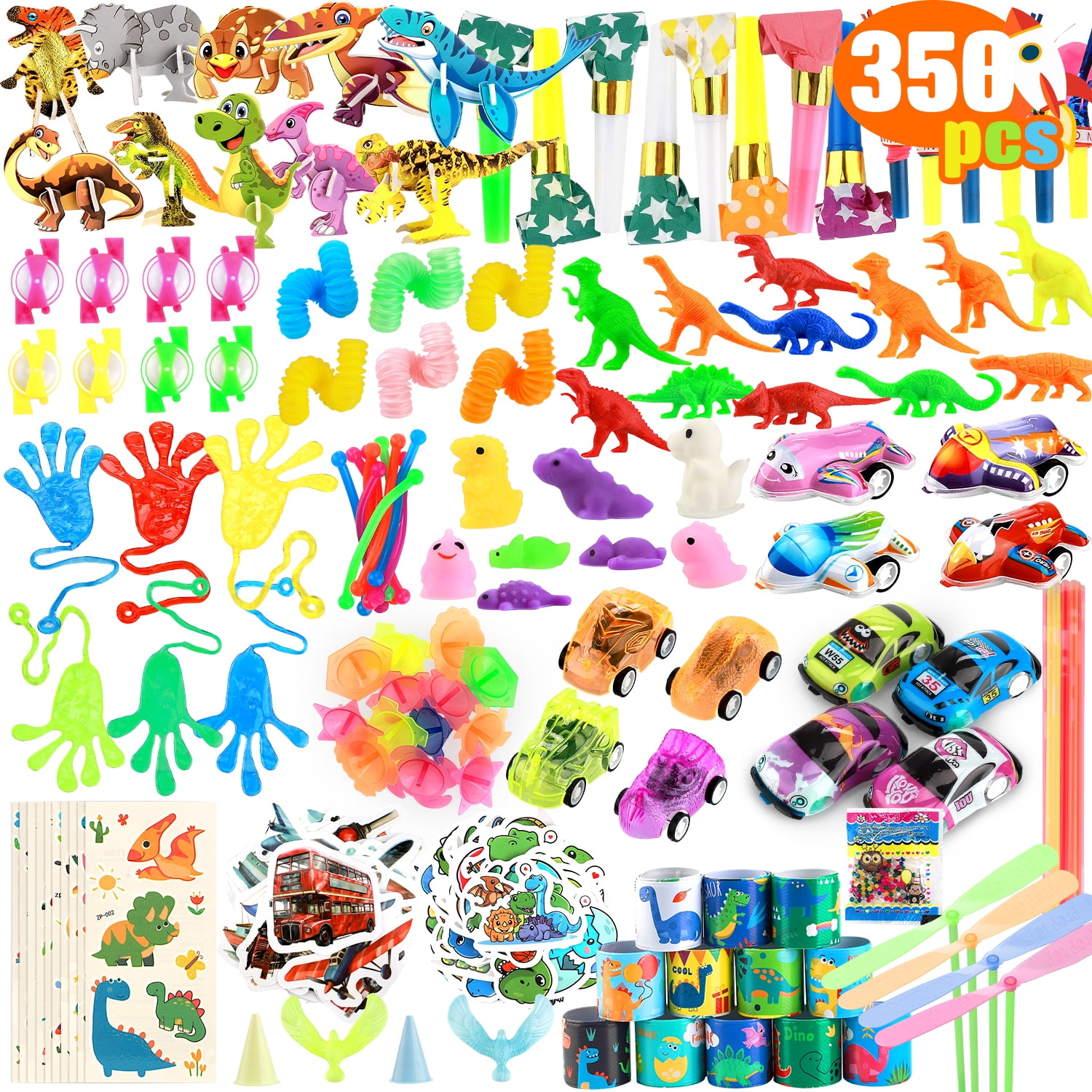 Ayieyill 350pcs Christmas Party Favors Bulk Toys for Kids Stocking Stuffers Goodie Bag Stuffers Pinata Stuffers Classroom Prizes