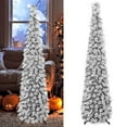 thumbnail image 1 of Ayieyill 5ft Halloween Tree with Ghost Faces Pop up Pencil Tree , Indoor/Outdoor Party Tree, Black, 1 of 8
