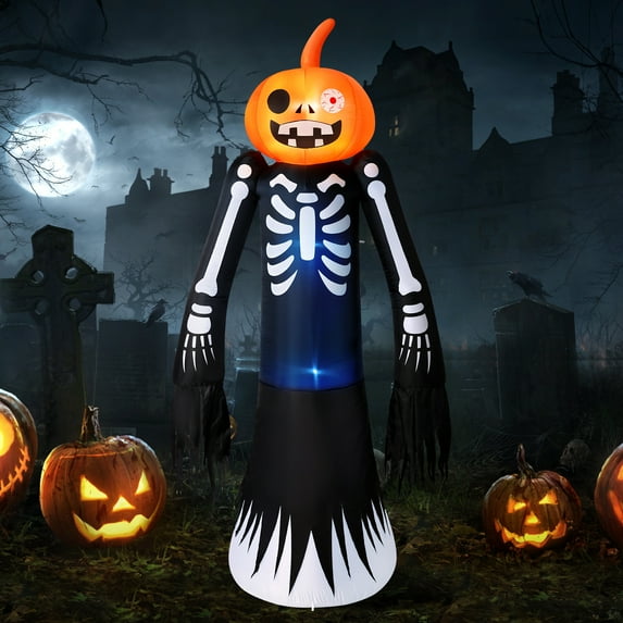 Ayieyill 9FT Halloween Inflatables Decorations, Large Halloween Decorations Outdoor Halloween Yard Inflatables