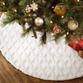 thumbnail image 1 of Ayieyill Christmas Tree Skirt 49", Tree Skirts for Artificial Trees, Christmas Decoration Tree Skirts(Beige), 1 of 7