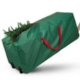 thumbnail image 1 of Ayieyill Christmas Tree Storage Bag, Moisture Christmas Tree Bag - for 9 FT Artificial Trees (Green), 1 of 5