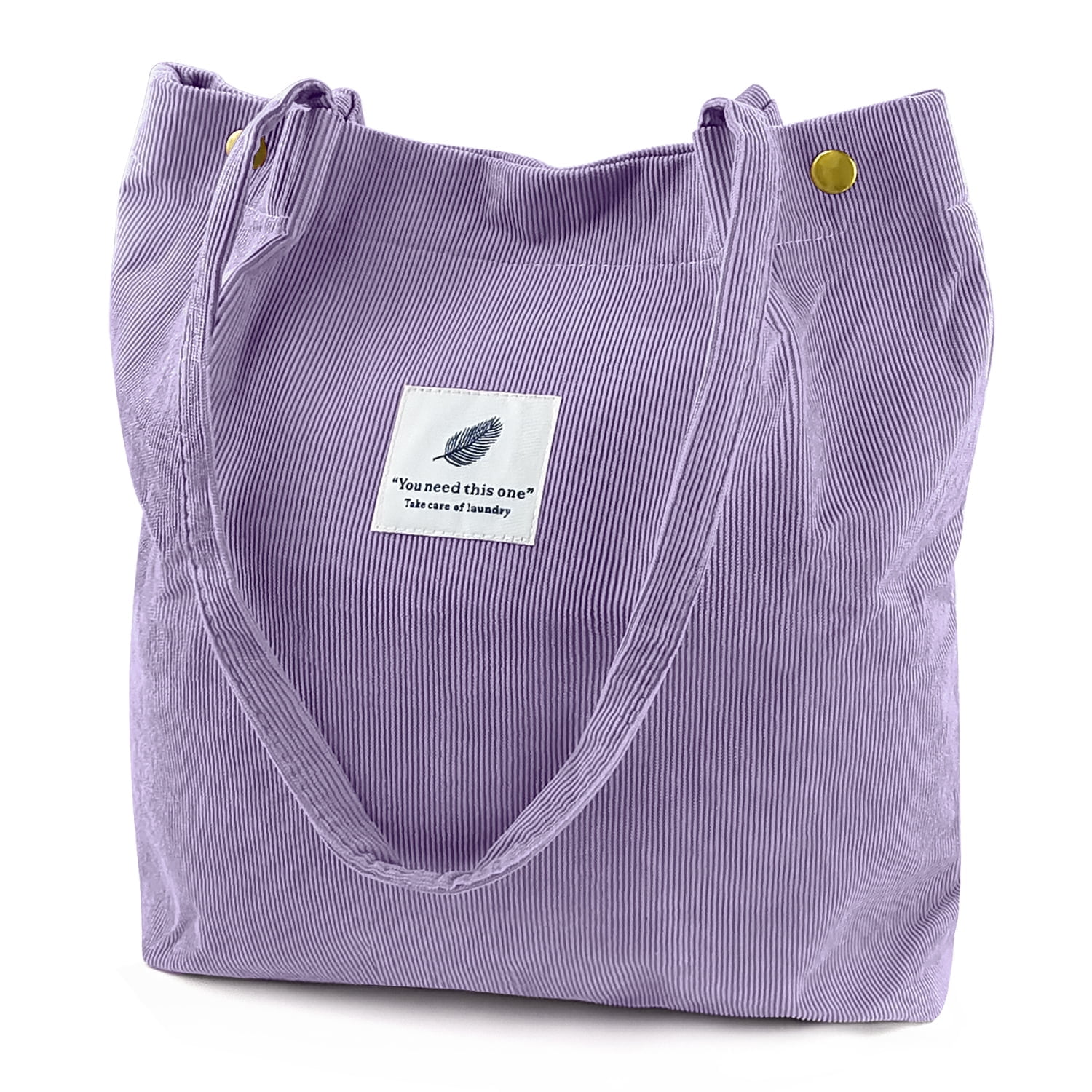 Ayieyill Large Corduroy Shoulder Tote Bag – Everyday Style