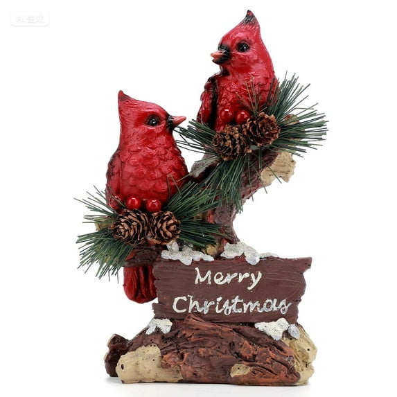 Ayieyill Cardinal Bird Christmas Decor Christmas Tabletop Decorations Christmas Cardinal Gift
