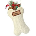 thumbnail image 1 of Ayieyill 18 Inch Dog Christmas Stocking, Knit White Christmas Stocking for Dogs, Diamond Shape Dog Stocking Christmas Large Pet Stockings Hanging Dog Christmas Stocking, 1 of 6