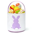 thumbnail image 1 of Ayieyill Easter Basket, Easter Bunny Baskets for Kids with Cute Rabbit Pattern, Easter gift baskets, 1 of 7