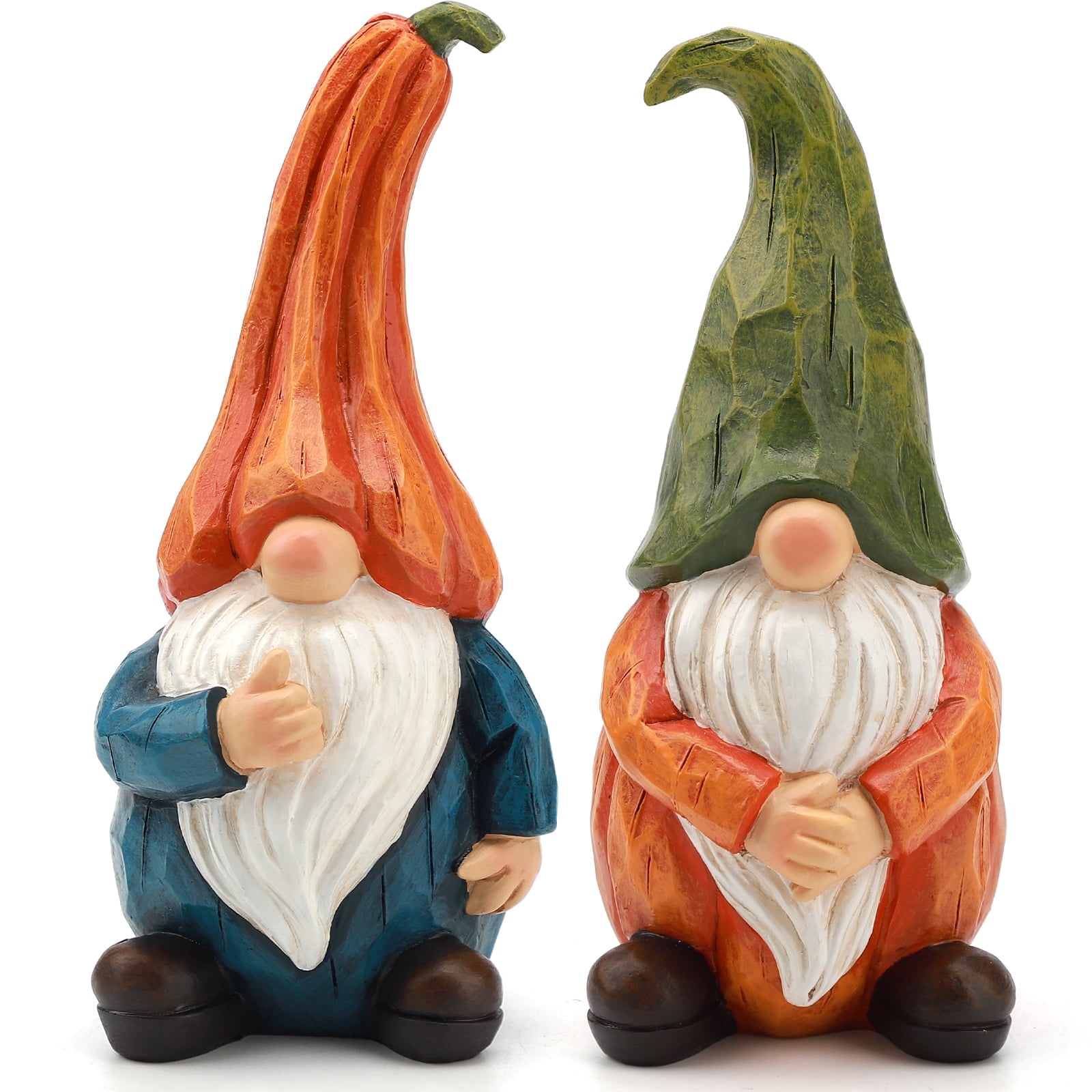 Ayieyill Fall Gnomes Set of 2, Thanksgiving Gnomes Figurines ...