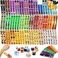 thumbnail image 1 of Ayieyill 72 PCS Halloween Slap Bracelets for Kids, Halloween Prizes Halloween Toys Bulk for Trick or Treat Party Favors Classroom Favors, 1 of 8