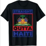 Ayiti Pride: Embrace Haitian Heritage with Melanin Vibes T-Shirt