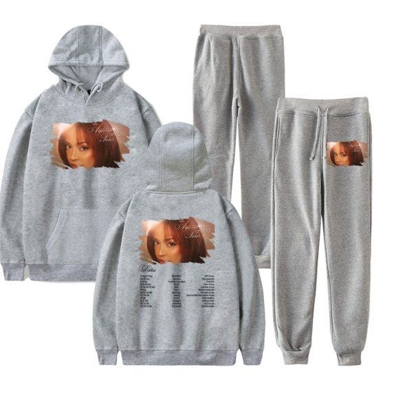 Ayliva 2025 Tour Merch Hoodies Jogger Pants Set For Women/Men Unisex Casual Streetwear Fashion Sweatshirts Sets