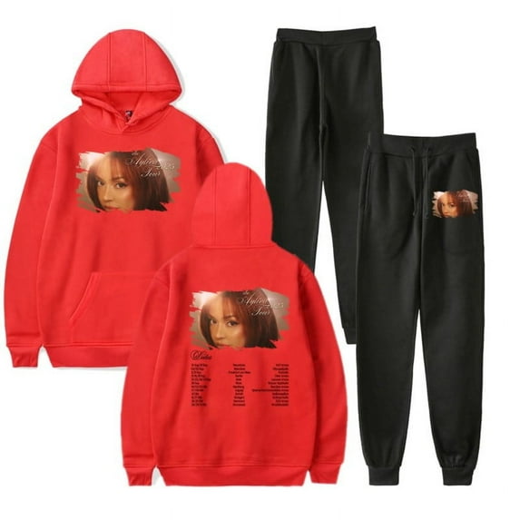 Ayliva 2025 Tour Merch Hoodies Jogger Pants Set For Women/Men Unisex Casual Streetwear Fashion Sweatshirts Sets