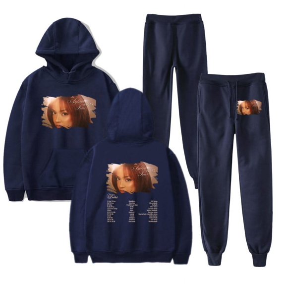 Ayliva 2025 Tour Merch Hoodies Jogger Pants Set For Women/Men Unisex Casual Streetwear Fashion Sweatshirts Sets