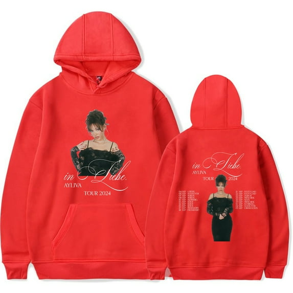 Ayliva In Liebe Tour 2024 Hoodie Unisex Fashion Casual Long Sleeve Sweatshirt