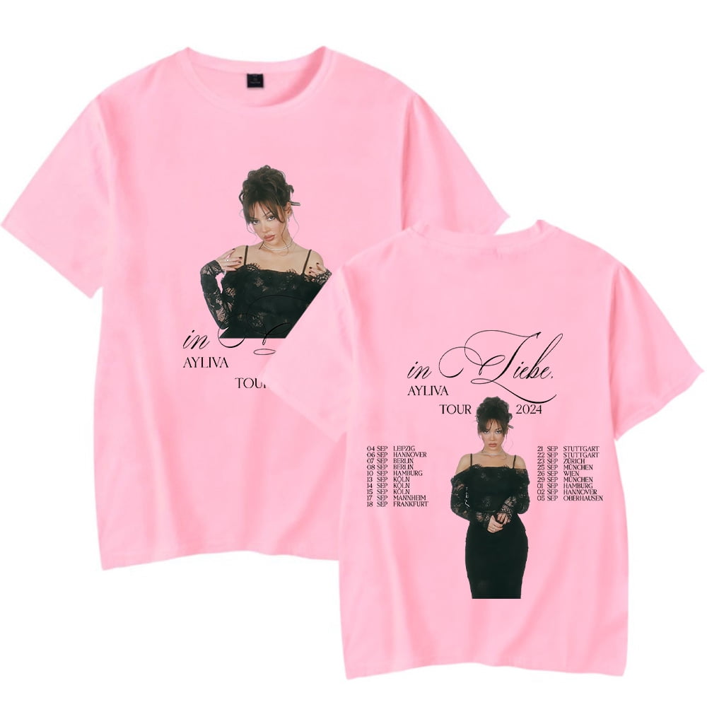 Ayliva In Liebe Tour 2024 T-shirt New Women Men Casual Fashion