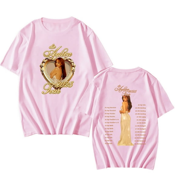 Ayliva Merch 2025 Tour T-Shirts Merch Tee Summer For Women/Men Unisex Casual Short Sleeve Fashion Streetwear Clothes