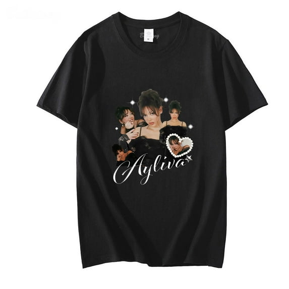 Ayliva Merch 2025 Tour T-Shirts Merch Tee Summer For Women/Men Unisex Casual Short Sleeve Fashion Streetwear Clothes