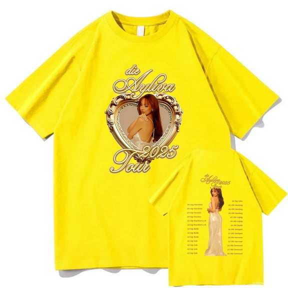 Ayliva Merch 2025 Tour T-Shirts Merch Tee Summer For Women/Men Unisex Casual Short Sleeve Fashion Streetwear Clothes