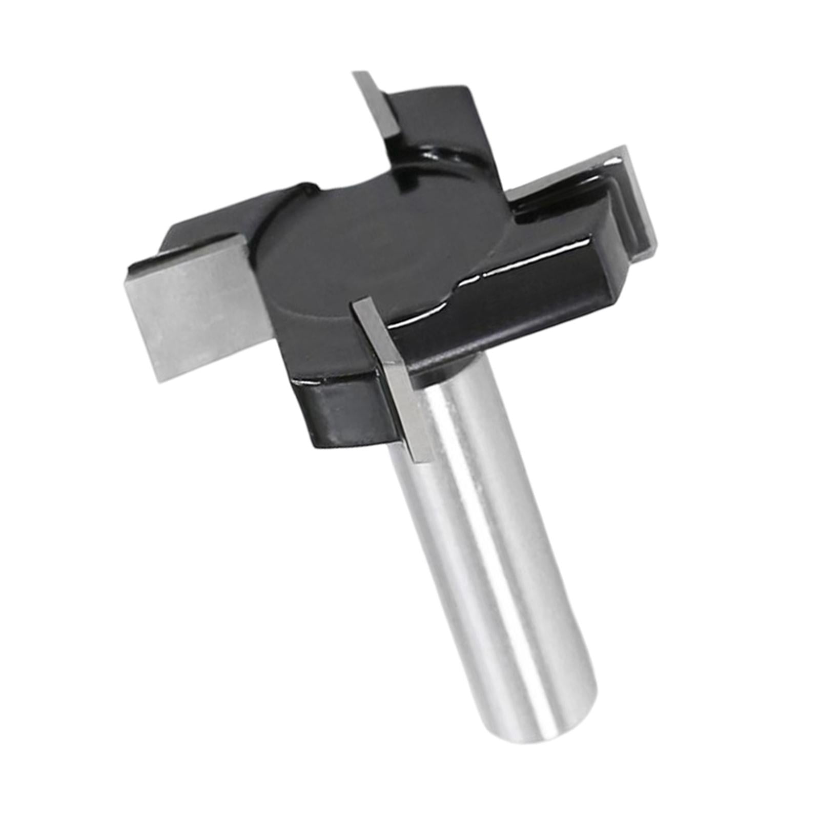 Aymzbd 1/2 inch Shank T Shape Wood Milling Cutter Planing Tool 2inch ...