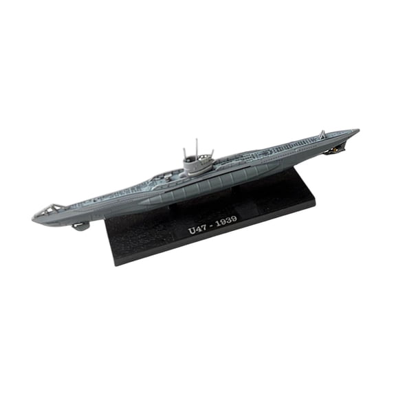 Aymzbd 1/350 Scale Submarine Model Simulation Ship Model Souvenir Collectible Realistic U47