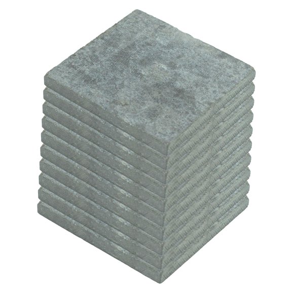 Aymzbd 10 Pieces Cement Brick Hobby Model Making DIY Sheet Panel Cuttable Building Base 12x12cm