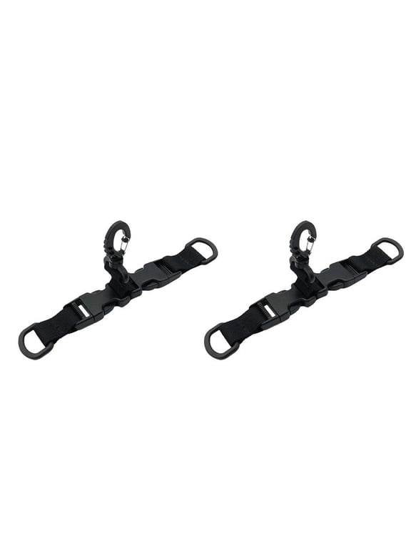 2pcs Molle Strap Nylon Swivel Snap Hook Backpack Bag Webbing Buckle