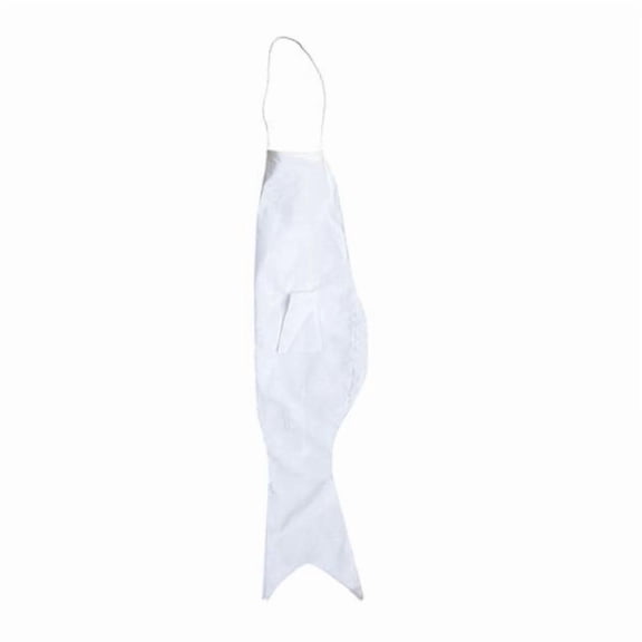 Aymzbd 2x Blank Carp Flag Children Graffiti Drawing Flag DIY Painting Photo Props Japanese Carp Windsock Streamer for Backdrop Backyard