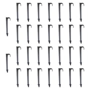 Aymzbd 30 Pieces Hose Guide Stakes Accessories Easy to Use Convenient Practical Parts Irrigation Tubing Holds for Outdoor Flower Bed For dia 16mm