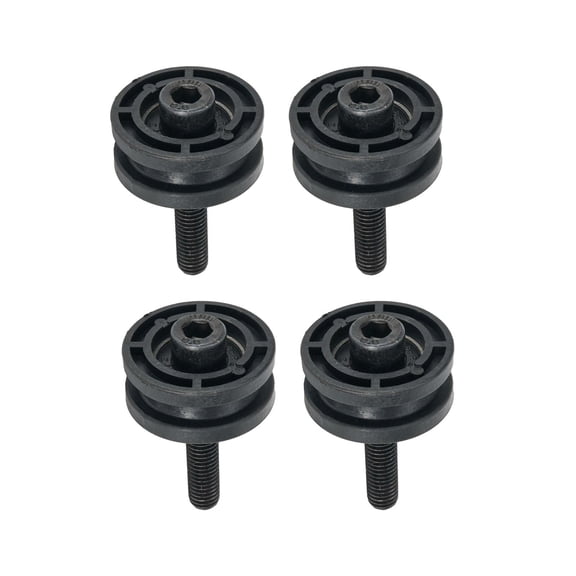 Aymzbd 4 Pieces Tile Saw Roller Table Roller Easy to Install Replaces Tile Cutter Wheel