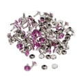 Hollow Rivett Aymzbd 50pcs rhinestone rivets hollow rivets jewelry rivets decorative ...