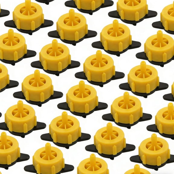 Aymzbd 50x Drip Irrigation Emitters Anti Clogging Emitter Dripper Pressure Compensating