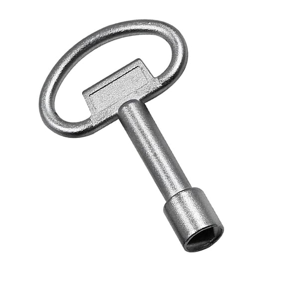 Aymzbd 9mm Triangular Key Wrench for Electrical Cabinet Elevator Water Meter Valves L