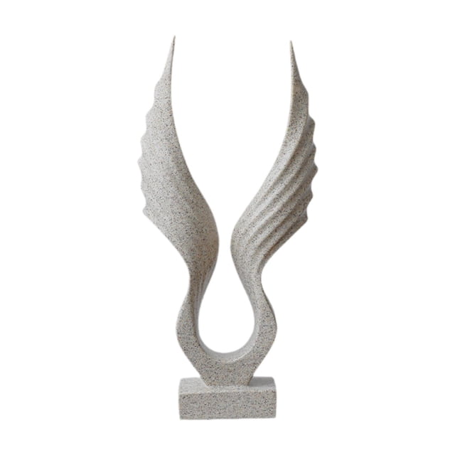 Aymzbd Abstract Sculpture Resin Craft Modern Table Centerpiece Ornament ...