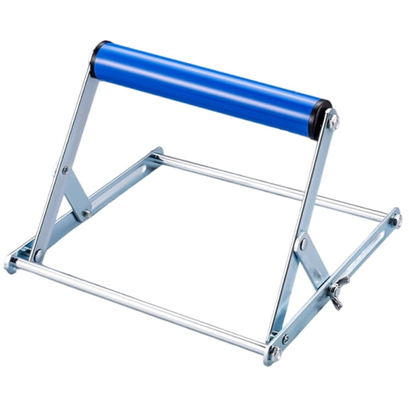 Aymzbd Adjustable Cutting Machine ,Material Adjustable Height,Miter Saw Stand Table Saw Blue