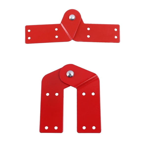 Aymzbd Alloy Steel Attic Ladder Hinge Heavy Duty Foldable Step Ladder Hardware for Home 2pcs