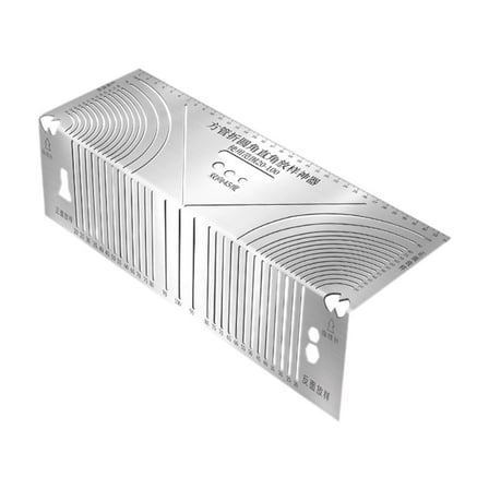 Aymzbd Angle and CURVE Marking Tool Accessories for Engineering Professionals Welding 20 to 100